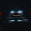 Porta Placa Marco de Fibra Carbono Real Forjada